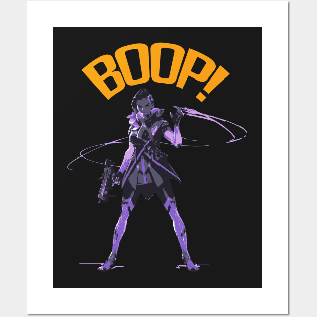 Sombra BOOP! T-Shirt Wall Art by TDesign